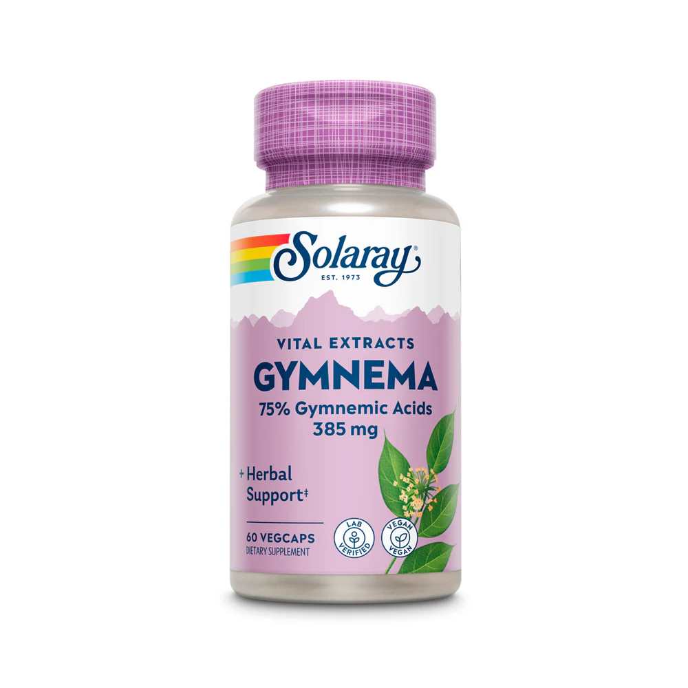 Solaray Gymnema Leaf Extract 385mg 60 Caps