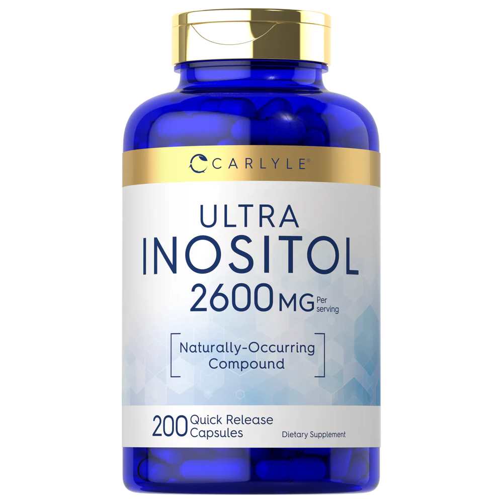 Carlyle Nutritionals Inositol 2600mg | 200 Capsules
