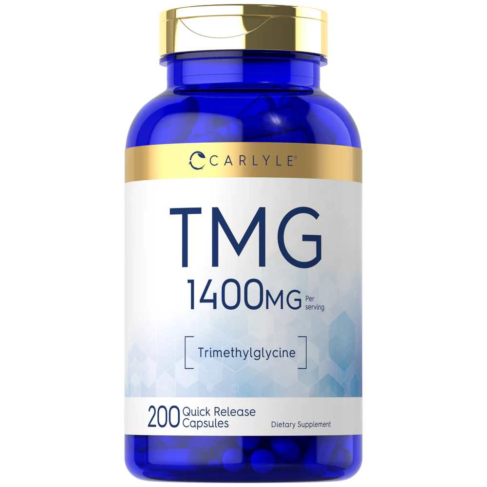 Carlyle Nutritionals TMG 1400mg per serving | 200 Capsules