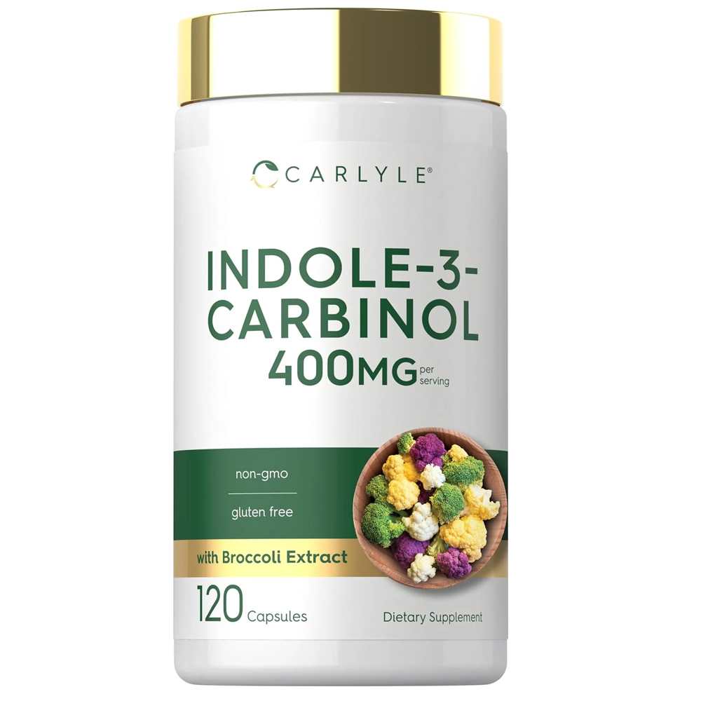 Carlyle Nutritionals Indole-3-Carbinol 400mg per serving | 120 Capsules