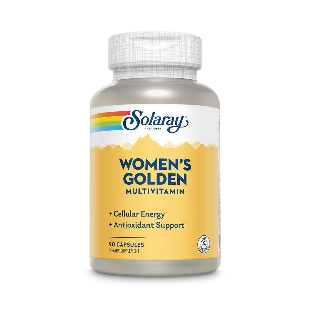 Solaray Women's Golden Multivitamin 90 Caps