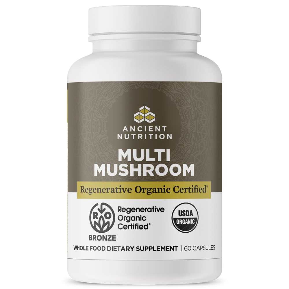 Ancient Nutrition Regenerative Organic Certified® Multi Mushroom 60 caps