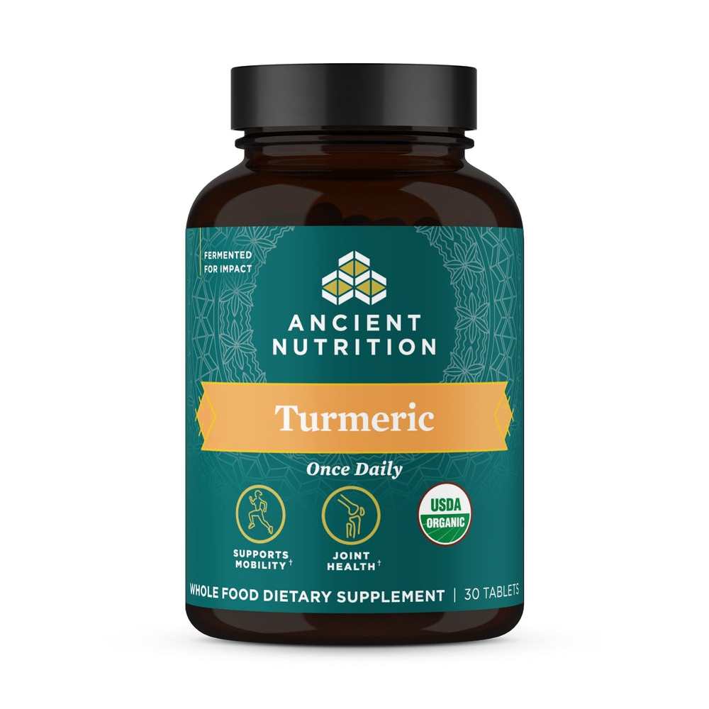 Ancient Nutrition Organic Turmeric 30 Tabs