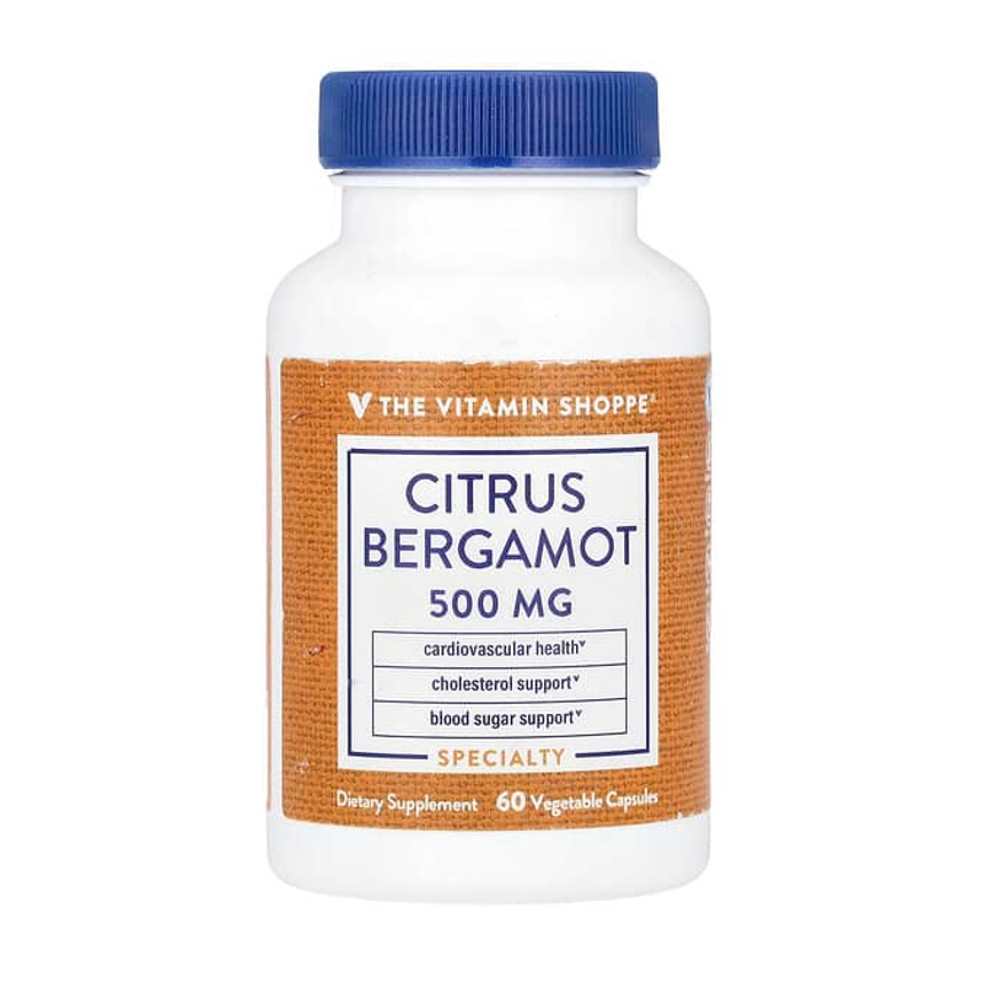 The Vitamin Shoppe Citrus Bergamot 500 mg 60 Vegetable Capsules