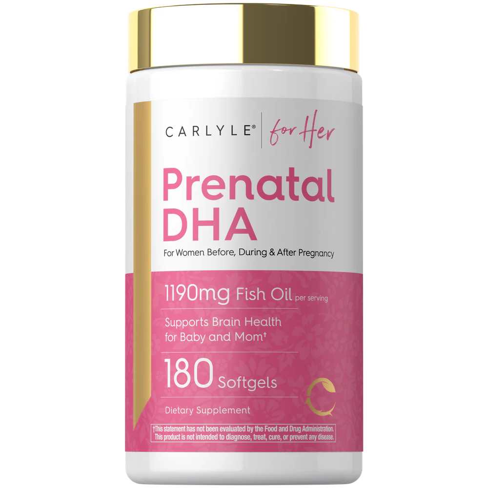 Carlyle Nutritionals Prenatal DHA Vitamin | 180 Softgels