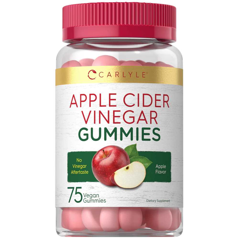 Carlyle Nutritionals Apple Cider Vinegar 600mg per serving | 75 Gummies