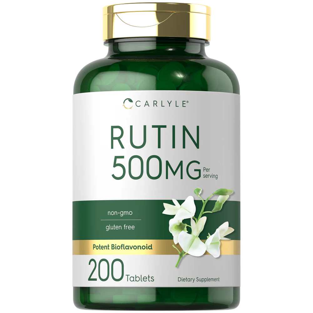Carlyle Nutritionals Rutin 500mg | 200 Caplets
