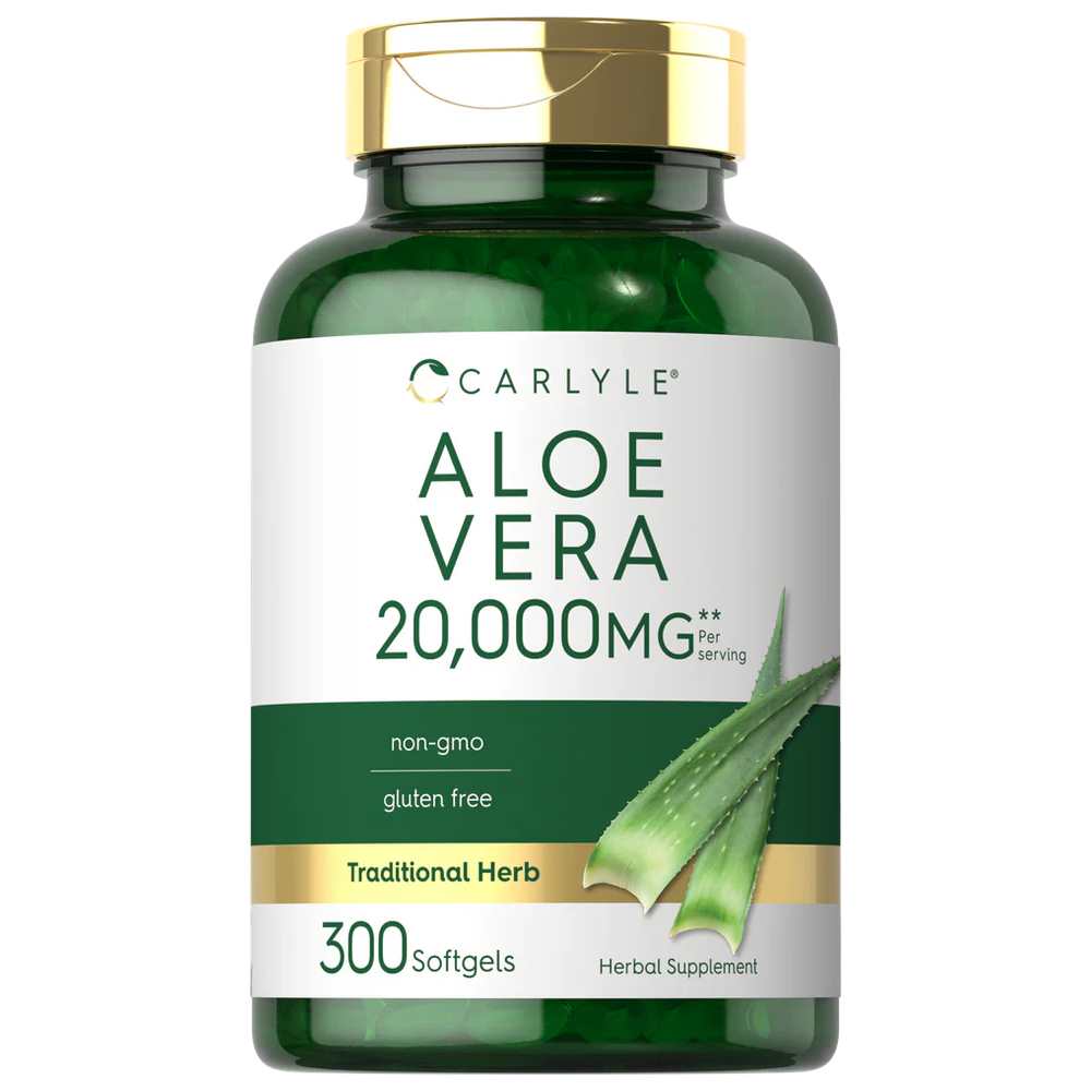 Carlyle Nutritionals Aloe Vera 20000mg | 300 Softgels
