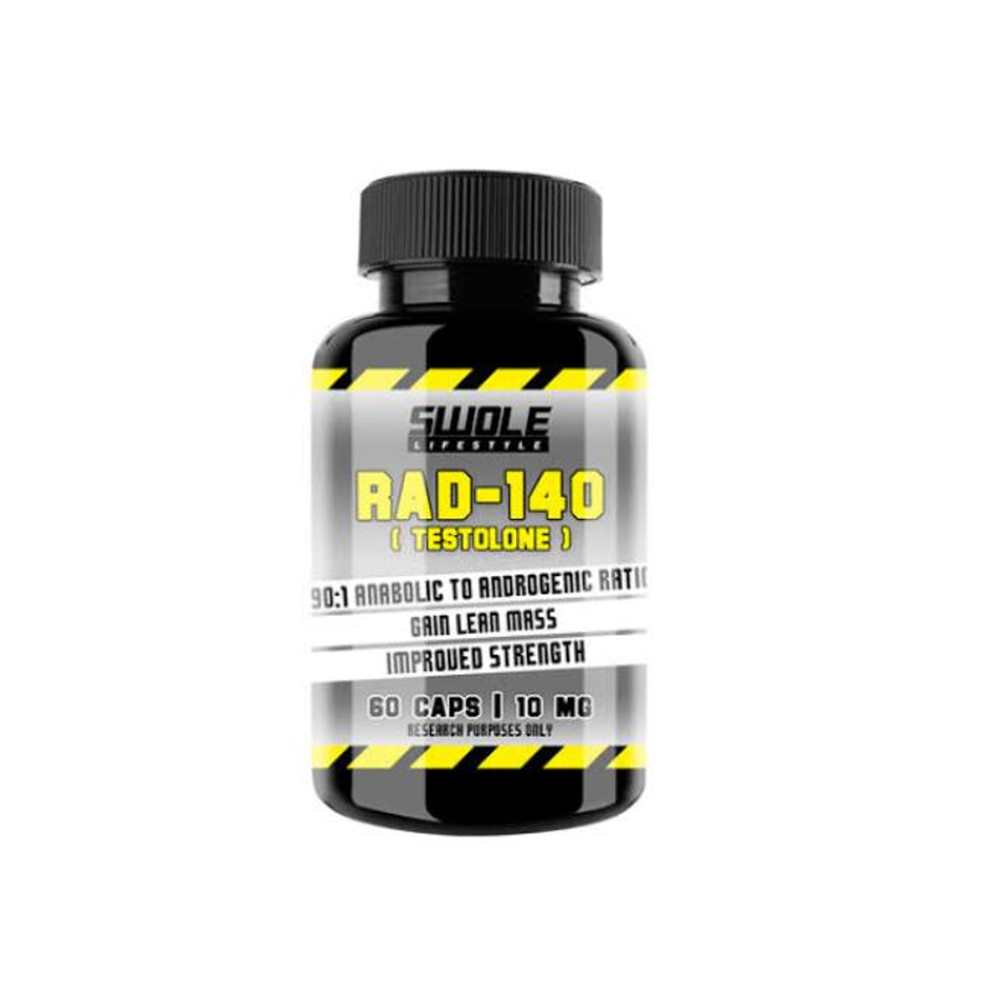 Swole Lifestyle Rad140 Testolone 10mg 60 Capsules