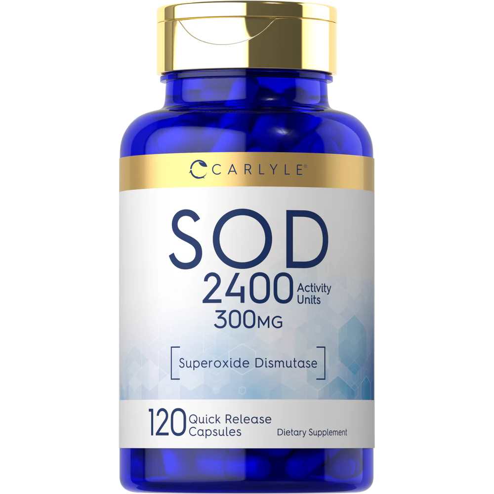 Carlyle Nutritionals SOD 300mg | 120 Capsules