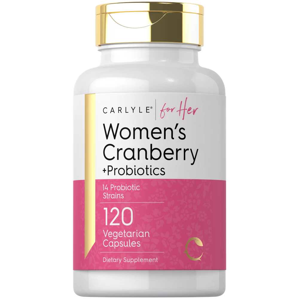 Carlyle Nutritionals Cranberry Plus Probiotics | 120 Capsules