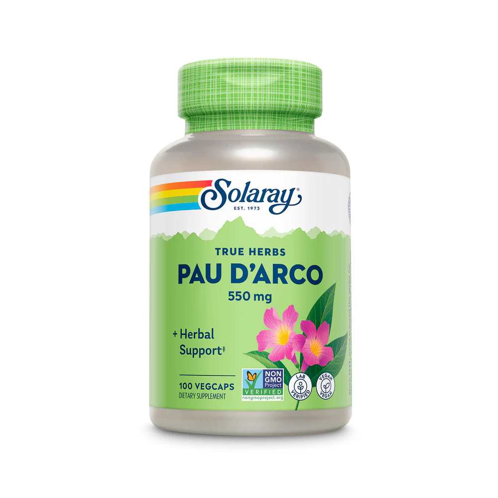 Solaray Pau D'arco 550mg 100 Caps