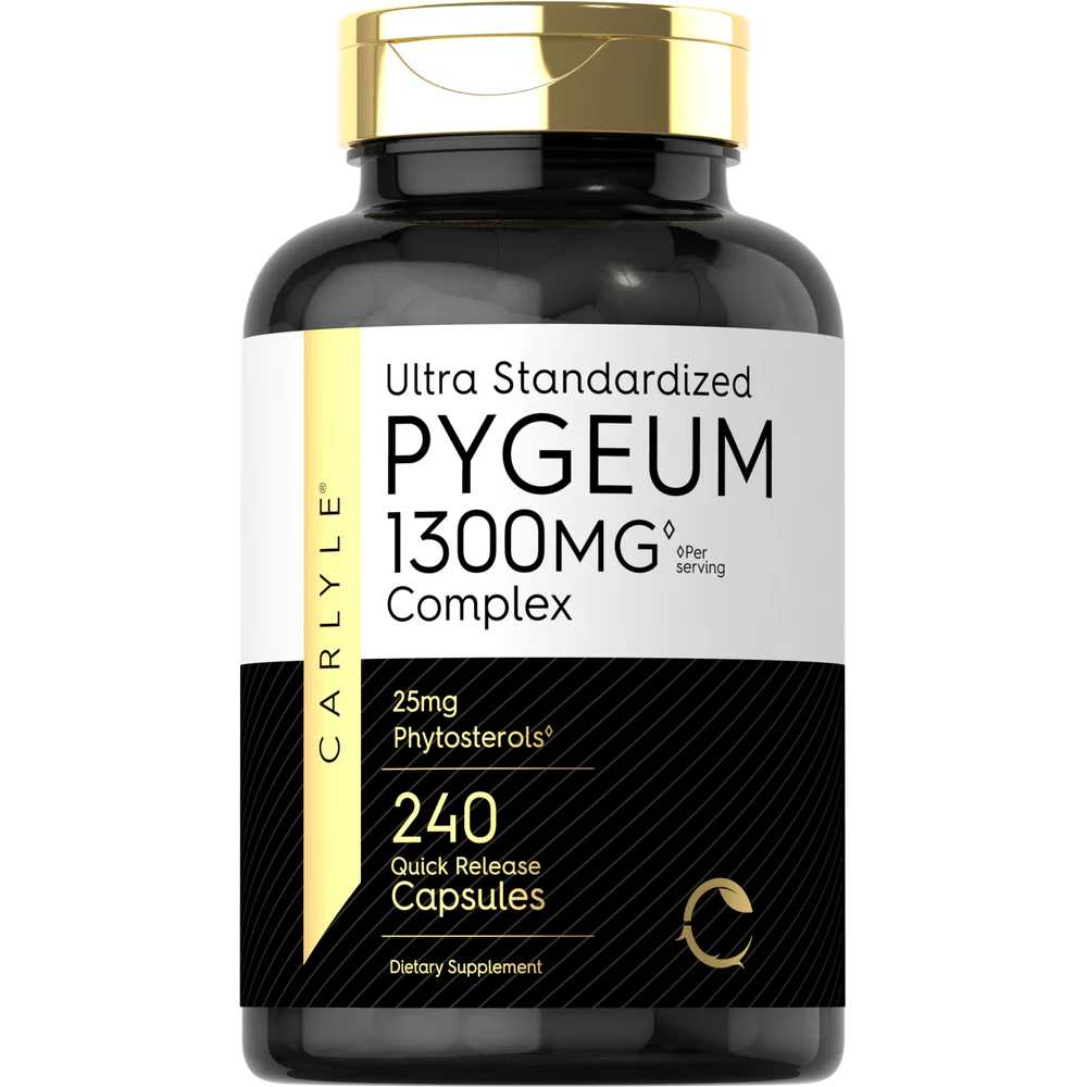 Carlyle Nutritionals Pygeum Supplement 1300mg | 240 Capsules