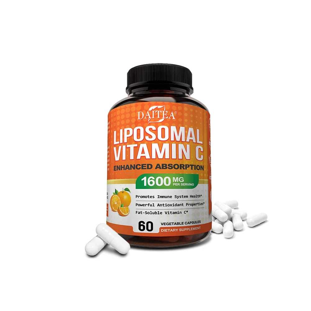 Daitea Liposomal Vitamin C 1600mg/Serving 60 Capsules