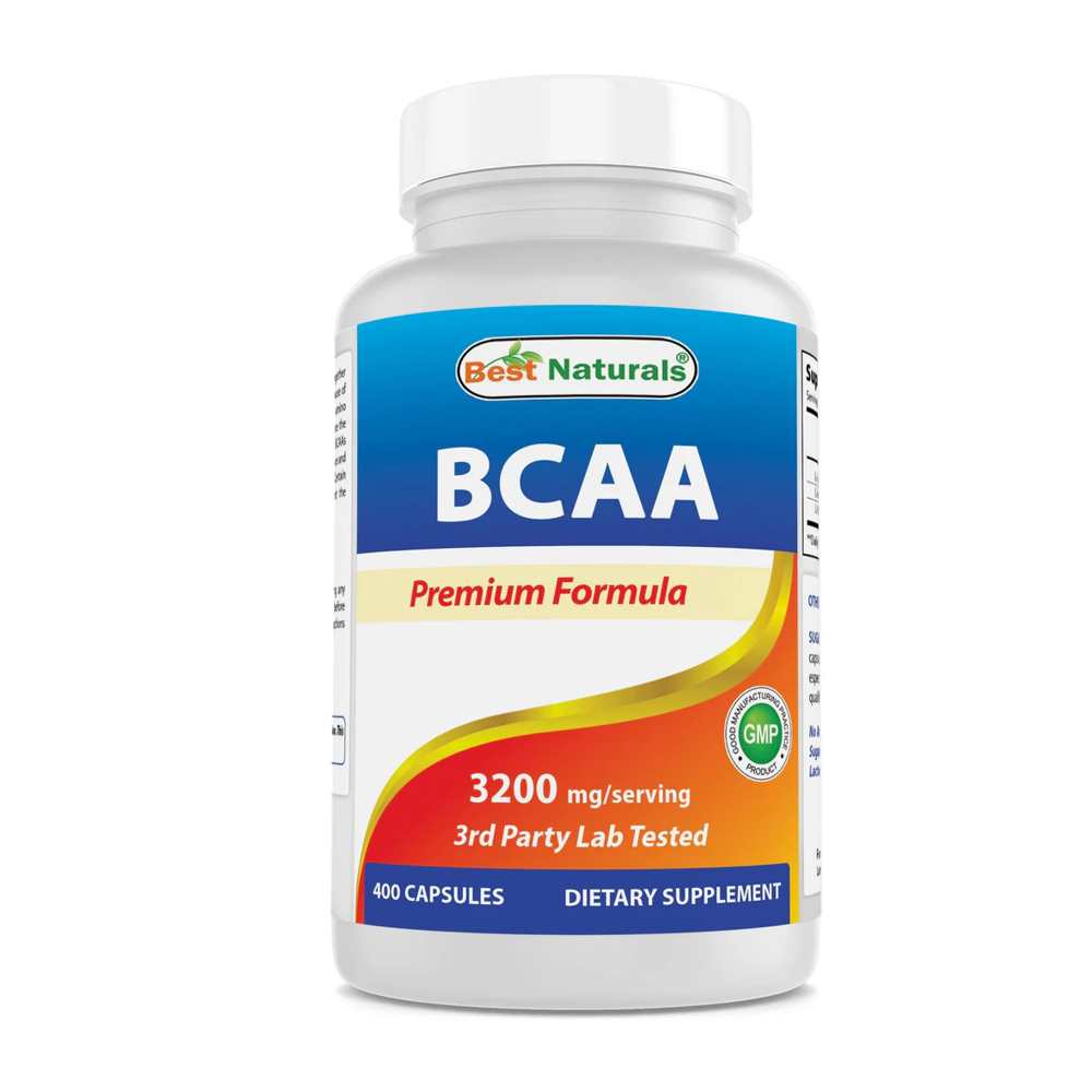 Best Naturals BCAA 3200 mg/serving 400 Capsules