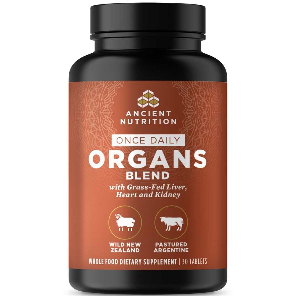 Ancient Nutrition Organs Blend Once Daily 30 Tabs