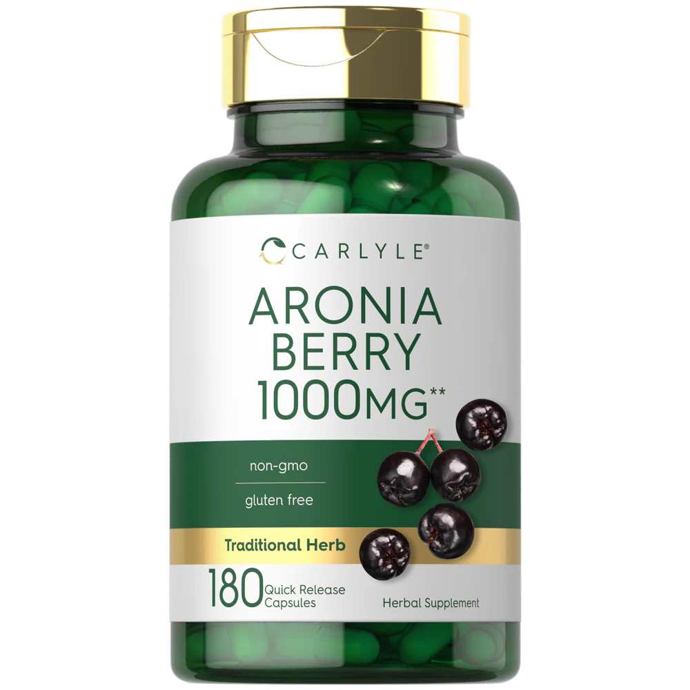 Carlyle Nutritionals Aronia Berry 1000mg 180 Capsules