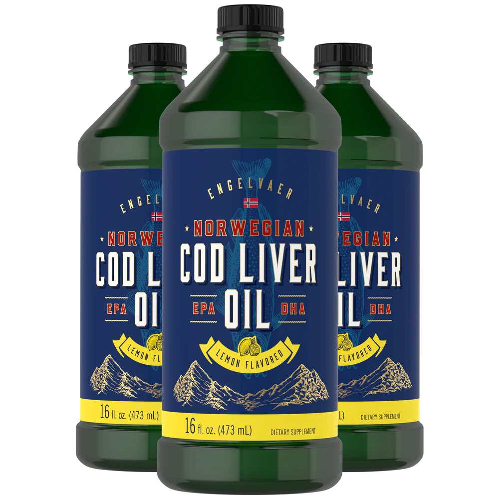 Engelvaer Norwegian Cod Liver Oil 16oz