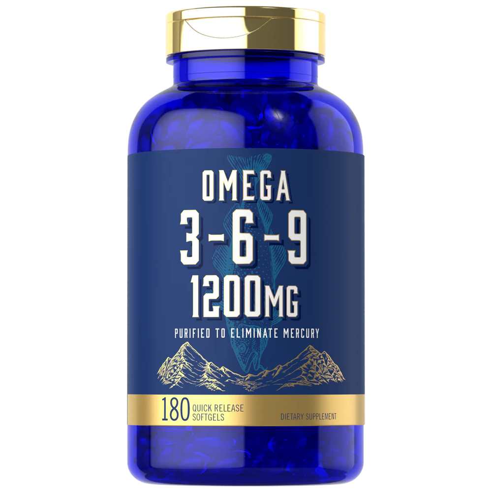 Carlyle Nutritionals Omega 3-6-9 1200mg | 180 Softgels