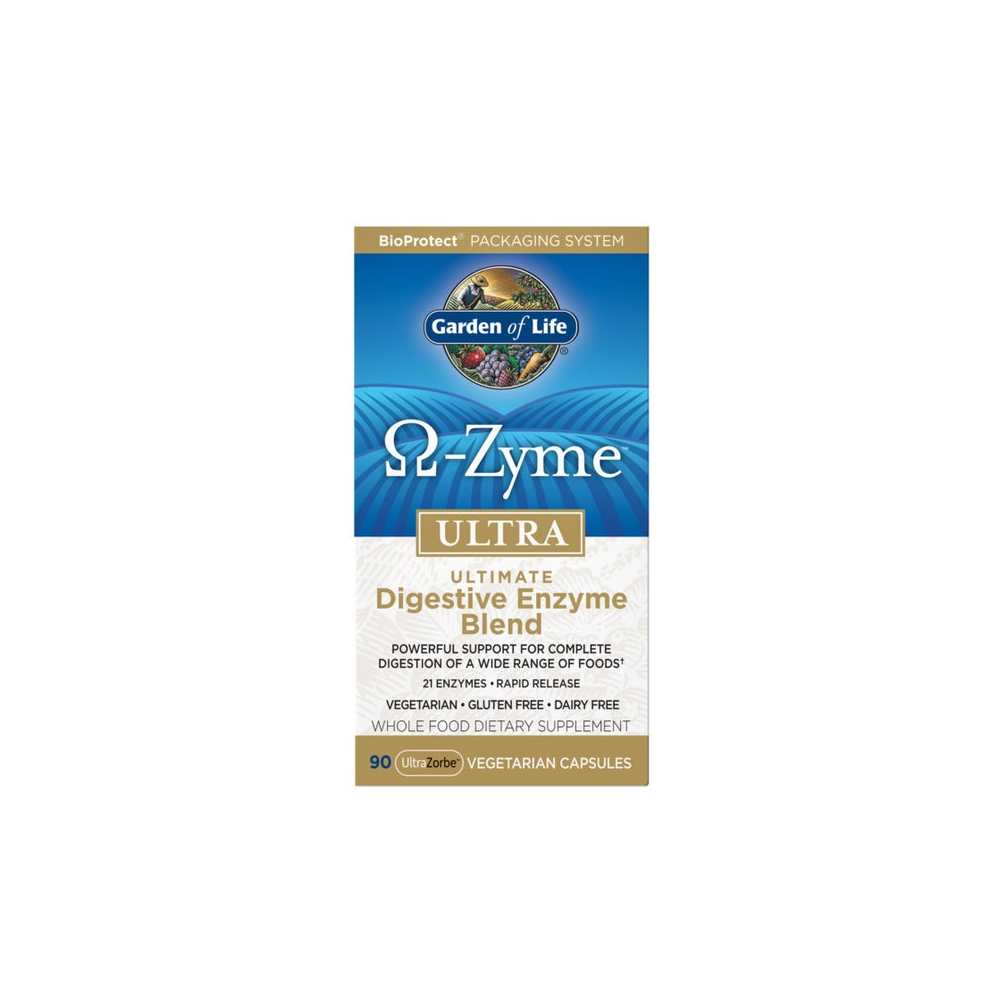 Garden of Life Omega-Zyme Ultra 90 Capsules