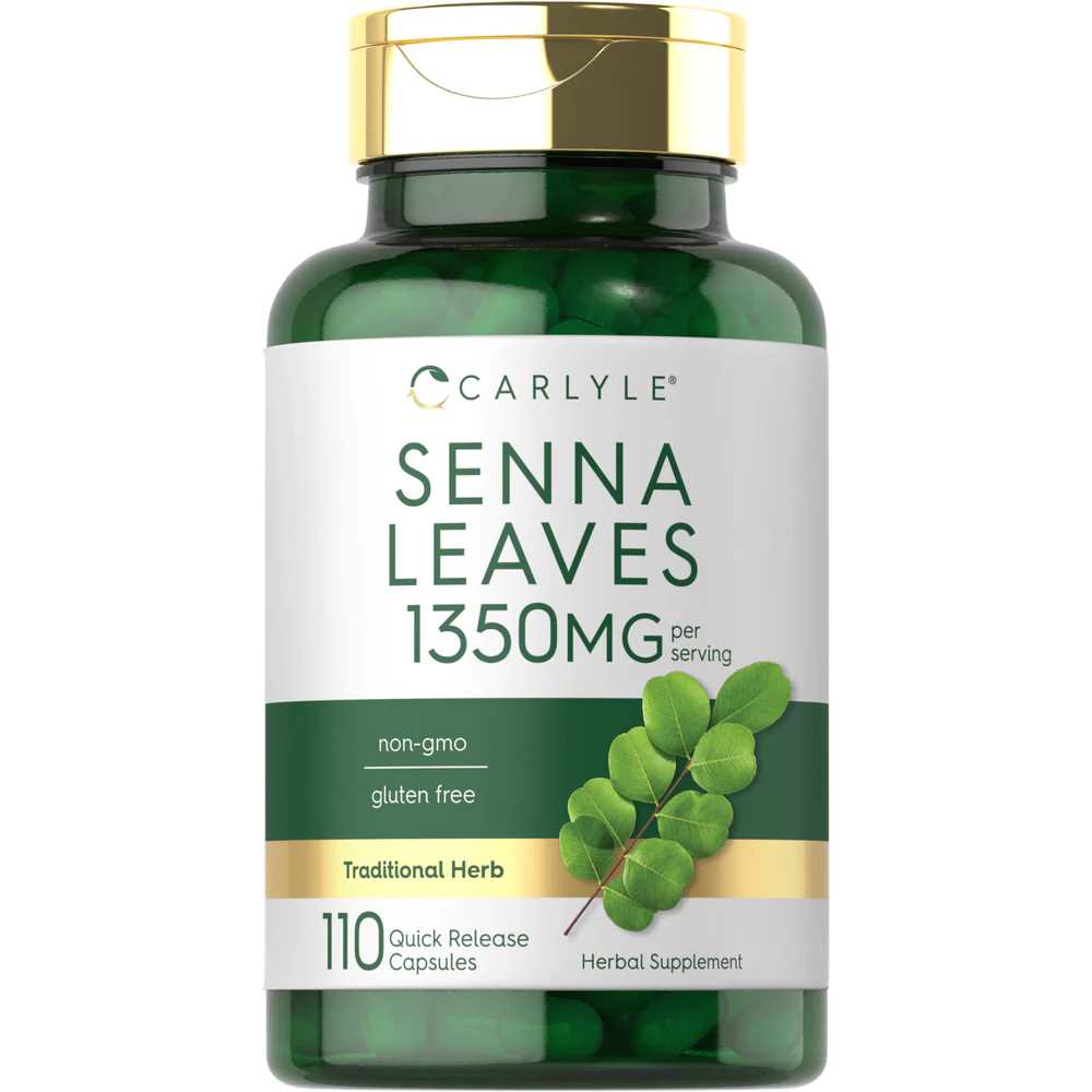 Carlyle Nutritionals Senna Leaves | 1350 mg 110 caps