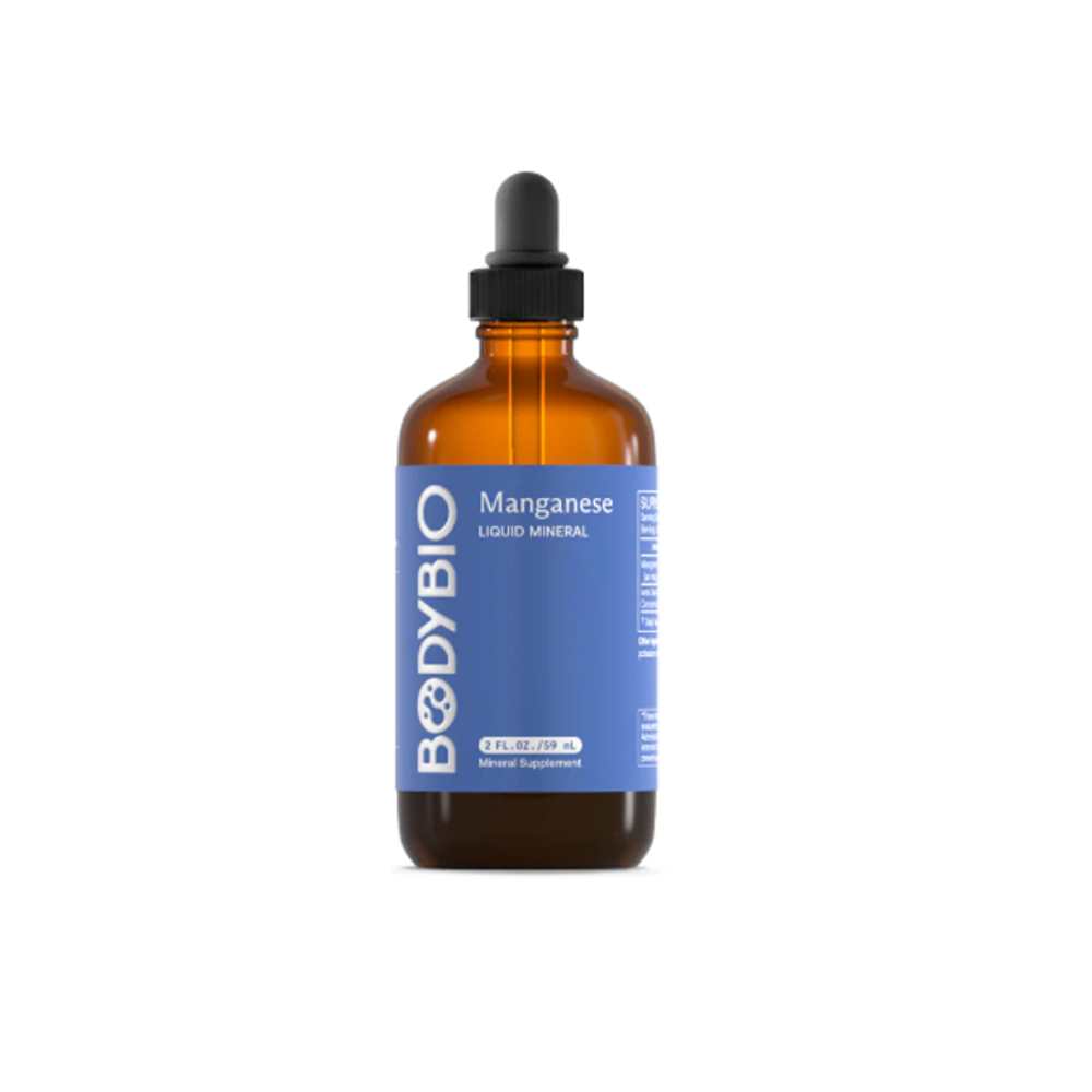 BodyBio Liquid Manganese Supplement 2 oz