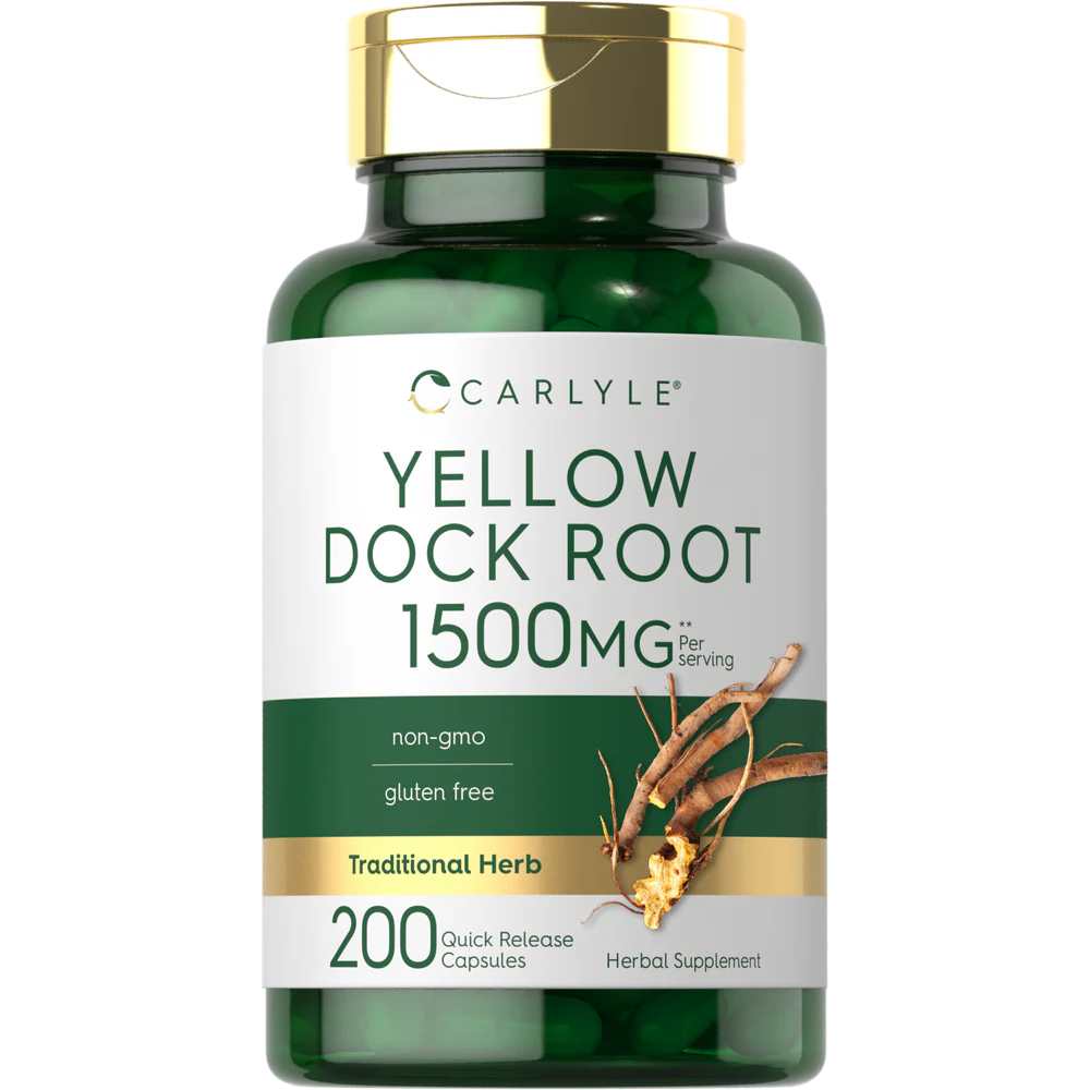 Carlyle Nutritionals Yellow Dock Root | 200 Capsules