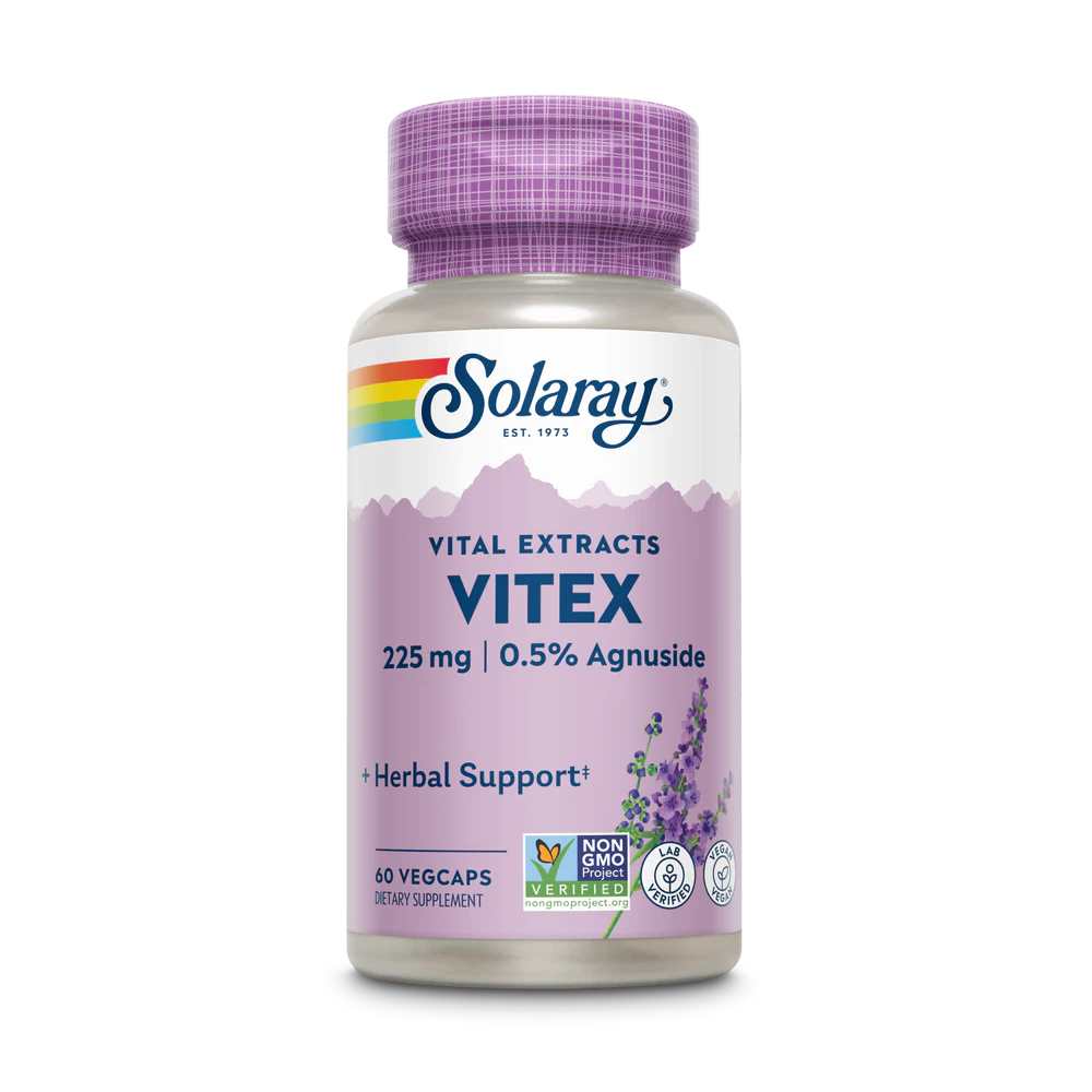 Solaray Vitex Chasteberry Extract 60 Caps