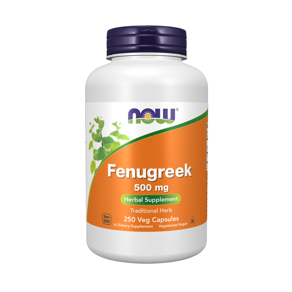 Fenugreek By NOW Foods 500MG Capsules