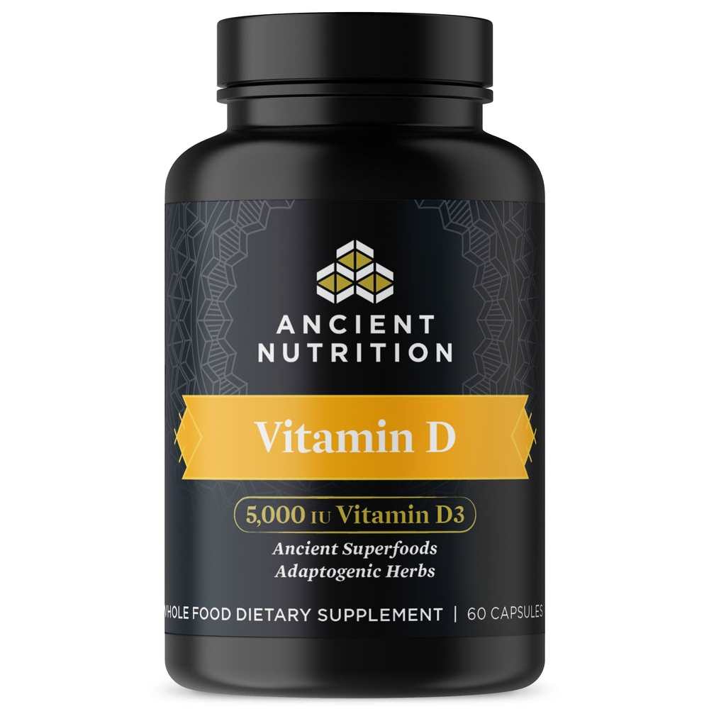 Ancient Nutrition Ancient Nutrients Vitamin D3 + K2 60 caps
