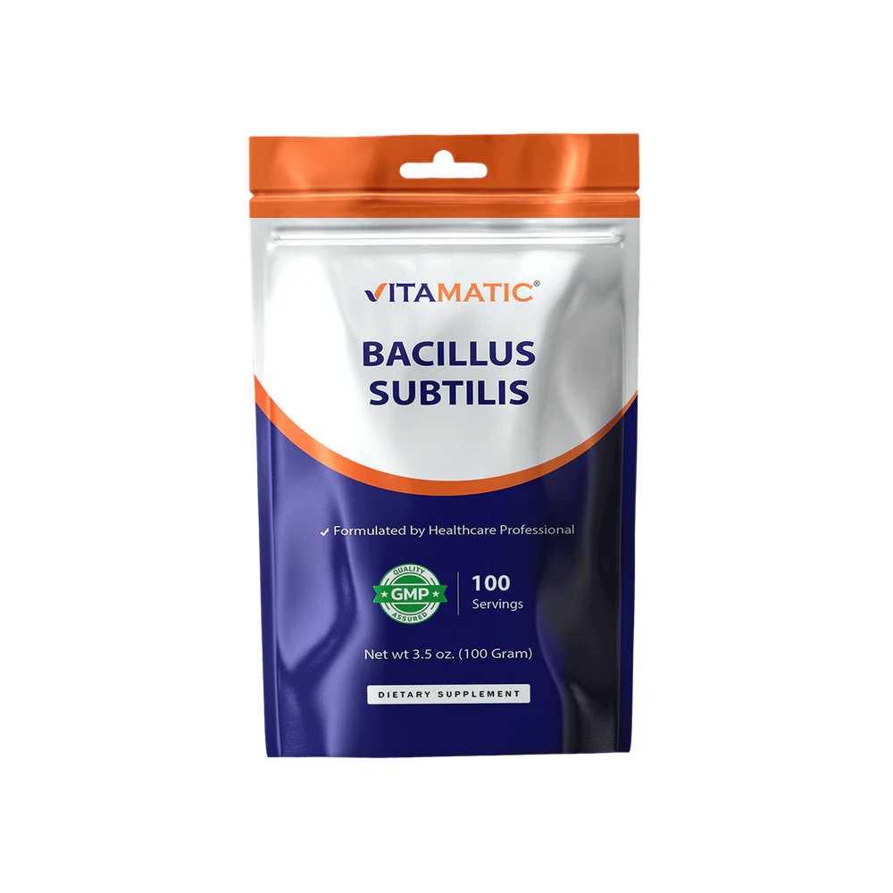 Vitamatic Bacillus Subtilis Pure Powder Probiotic Powder - 100g