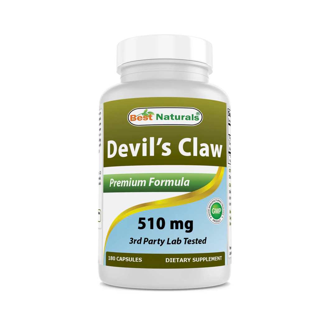 Best Naturals Devil's Claw 510 mg 180 Capsules
