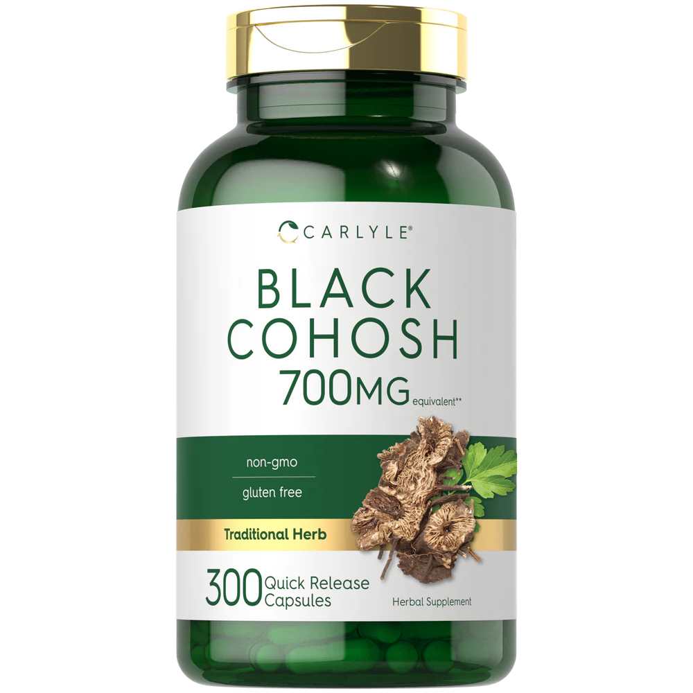 Carlyle Nutritionals Black Cohosh 700mg | 300 Capsules