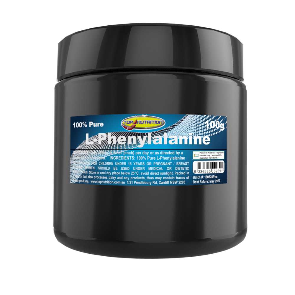 Top Nutrition 100% Pure L-Phenylalanine 100g