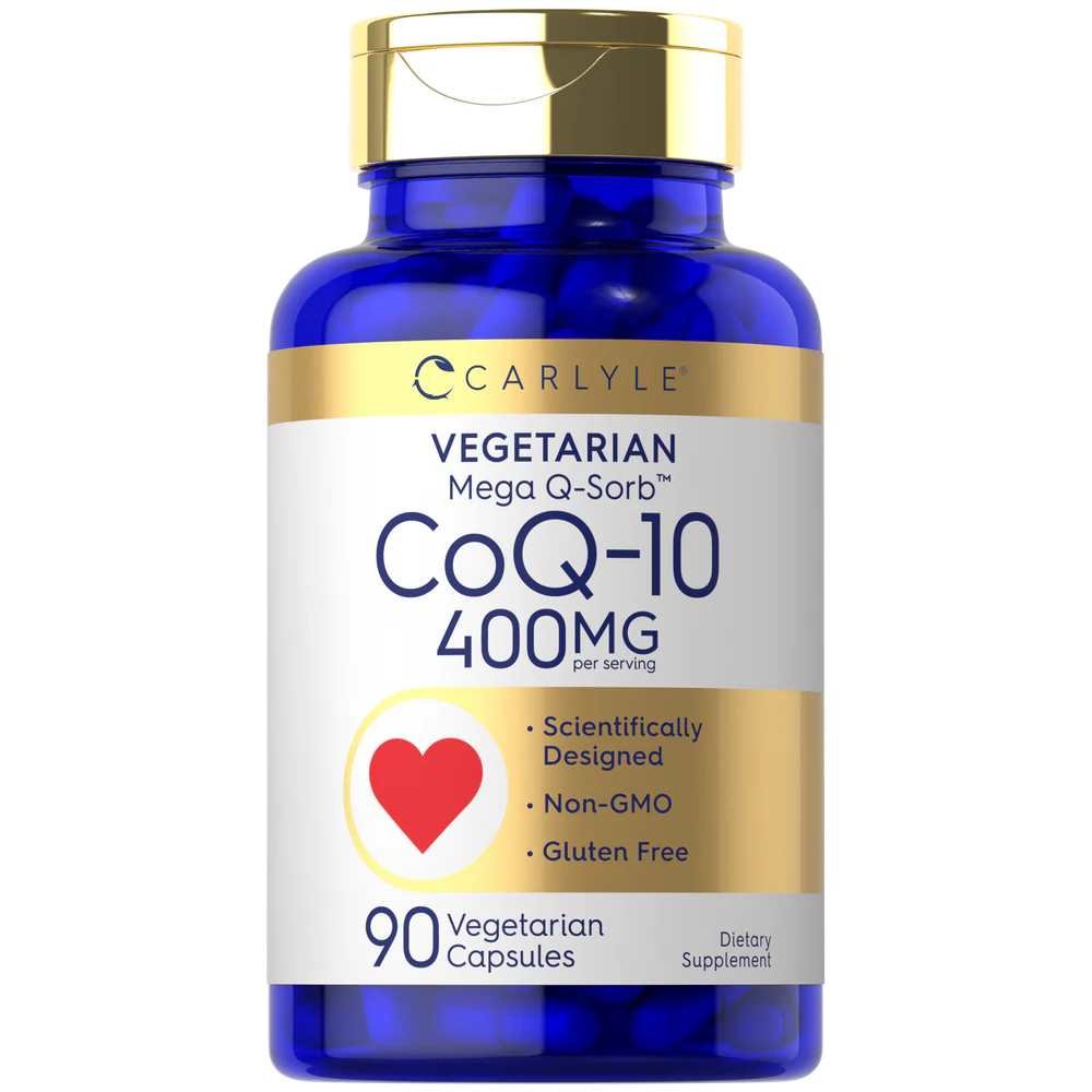 Carlyle Nutritionals CoQ10 400mg per serving | 90 Capsules