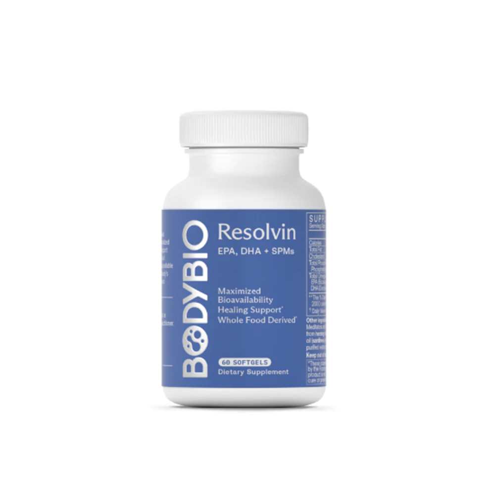 BodyBio Resolvin: Omega-3 + SPMs 60 Softgels