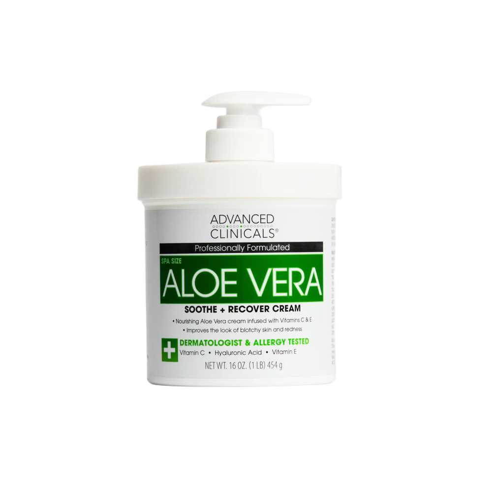 Advanced Clinicals Aloe Vera Body Cream 454g