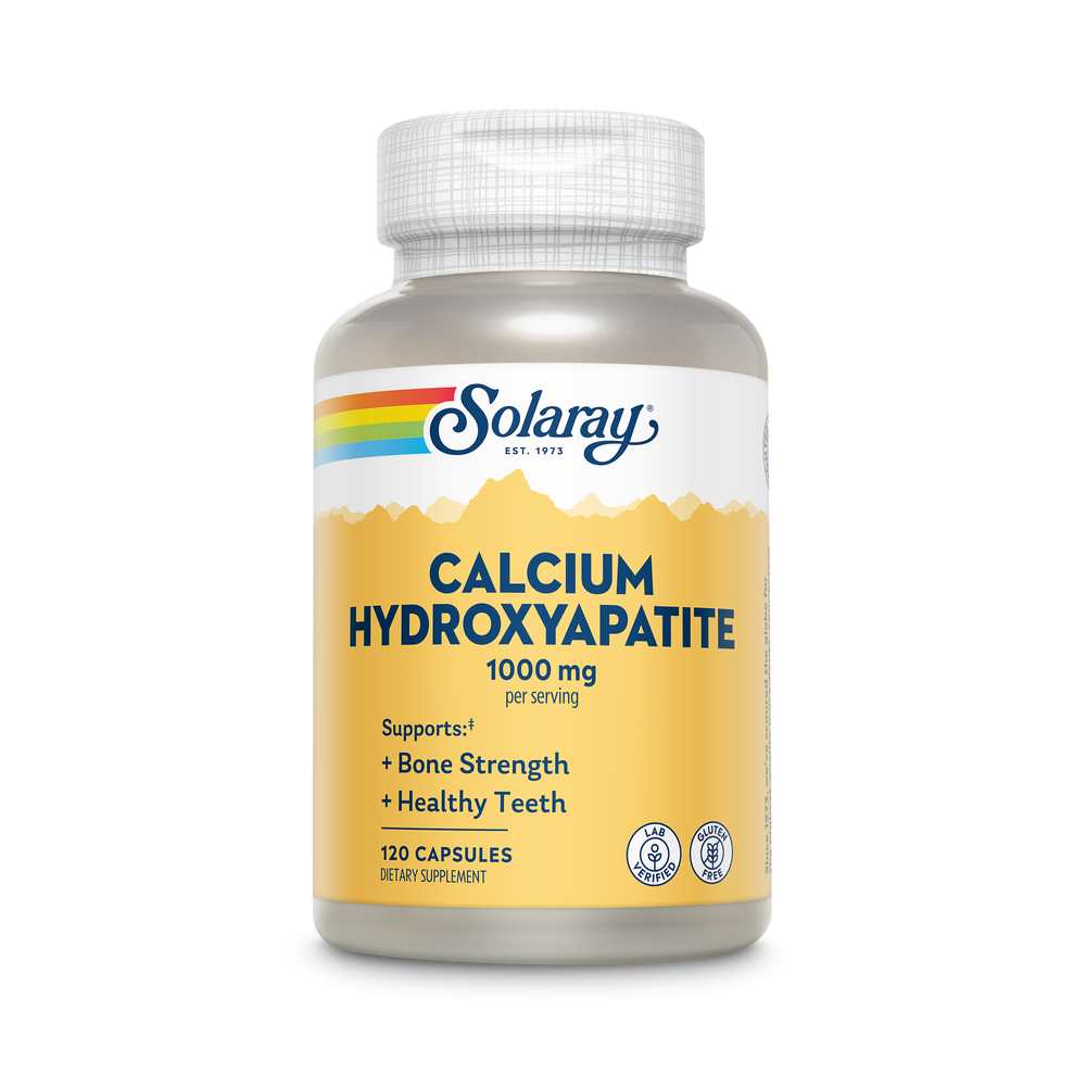 Solaray Calcium Hydroxyapatite 1000mg 120 Caps