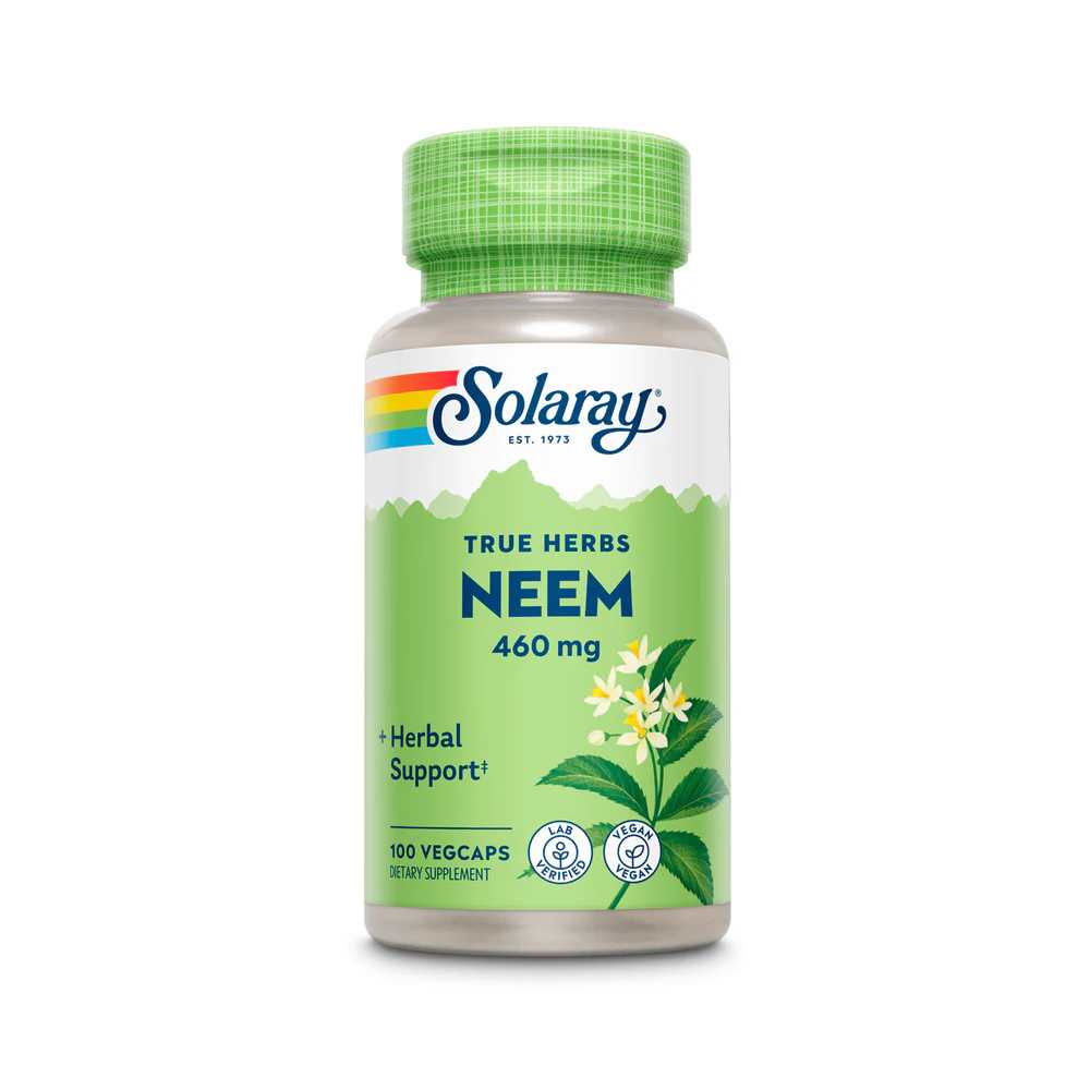 Solaray Neem Leaf 460mg 100 Caps