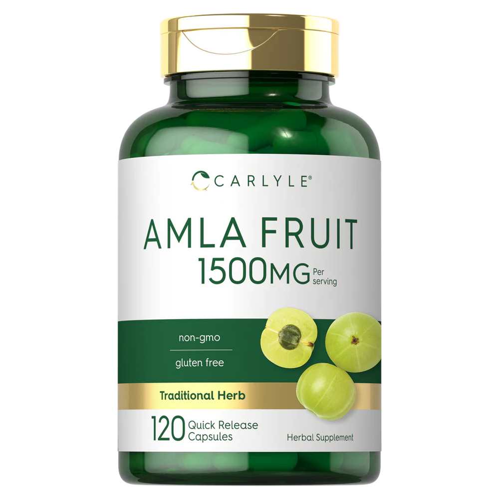 Carlyle Nutritionals Amla Fruit 1500mg per serving | 120 Capsules