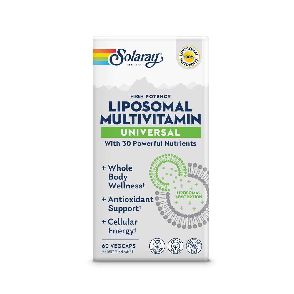 Solaray Liposomal Multivitamin Universal 60 Caps