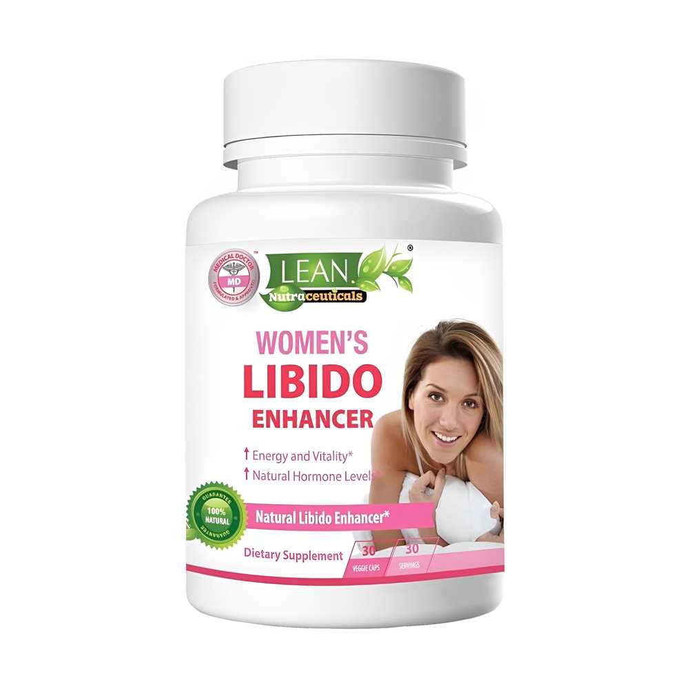 Lean Nutraceuticals Women’s Libido Enhancer – Natural Hormone Support & Vitality Booster, 30 Capsules