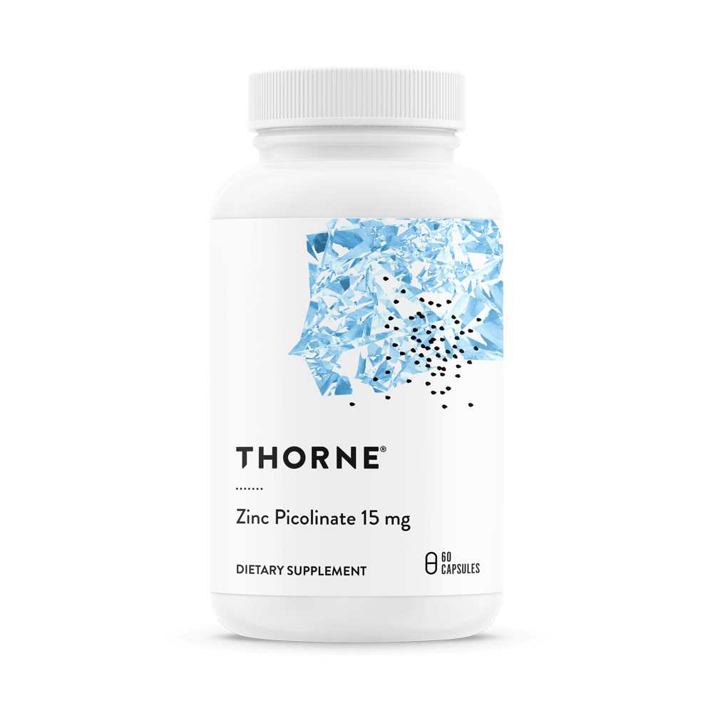 Thorne Zinc Picolinate 15 Mg/30mg – 60&180 Capsules