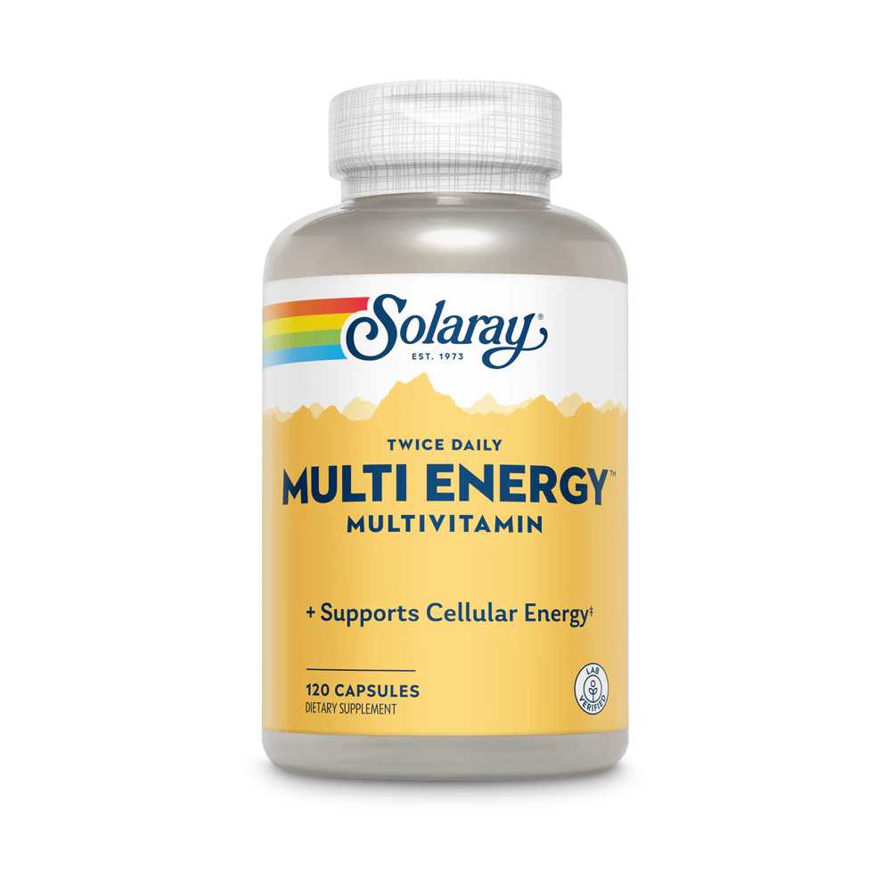 Solaray Twice Daily Multi Vitamin 120 Caps