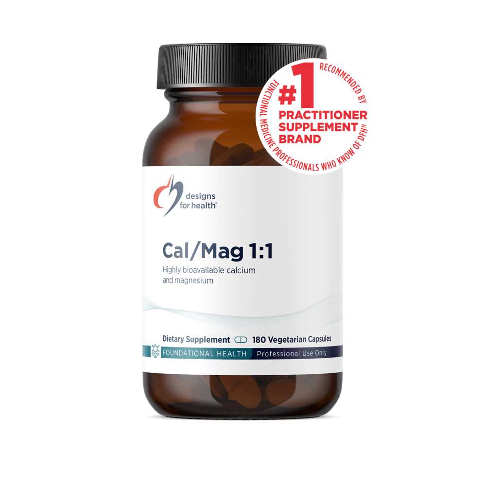 Designs for Health Cal/mag 1:1 180 Caps
