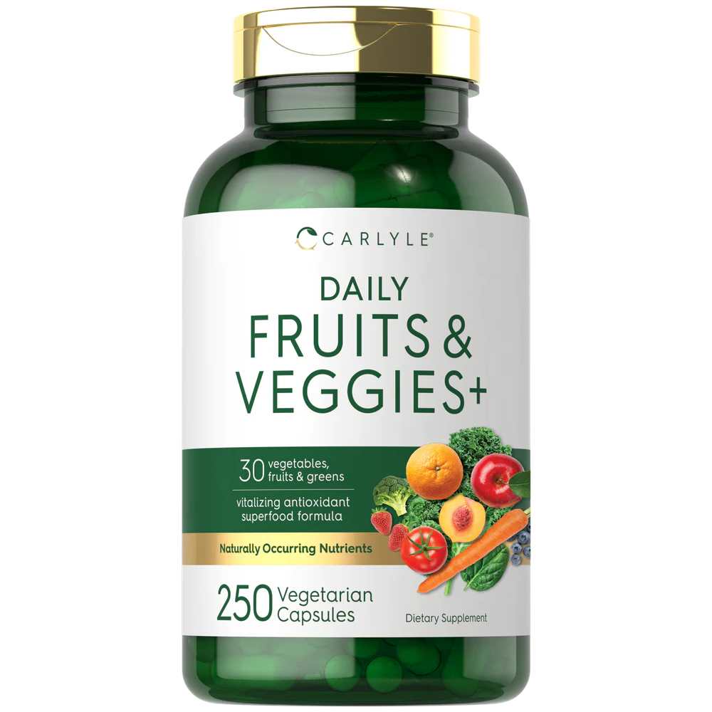 Carlyle Nutritionals Fruits & Veggies | 250 Capsules