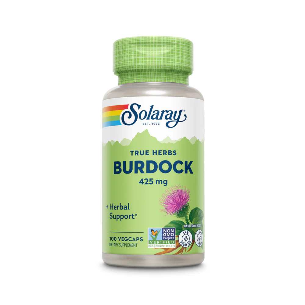Solaray Burdock 425mg 100 Caps