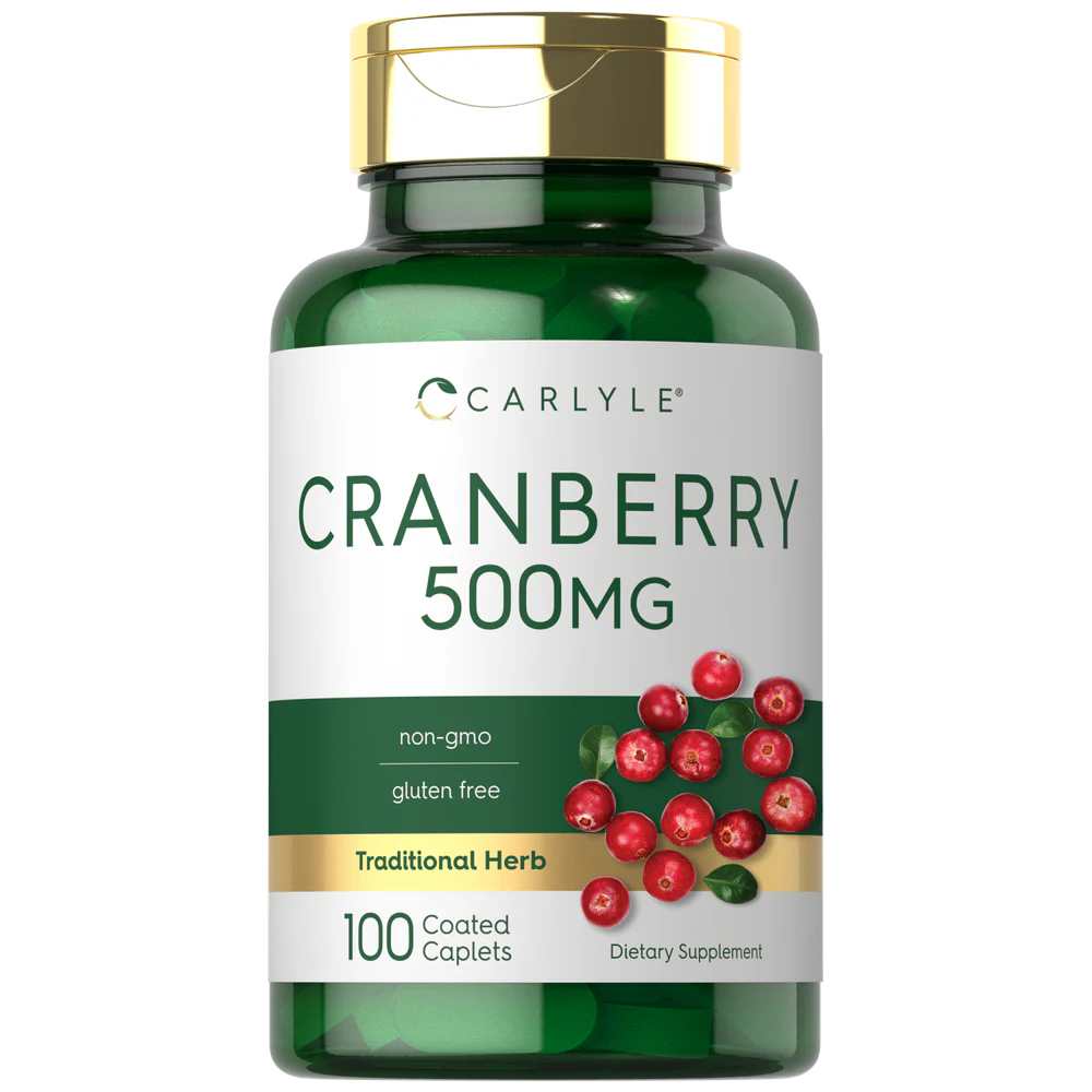 Carlyle Nutritionals Cranberry 500mg | 100 Caplets