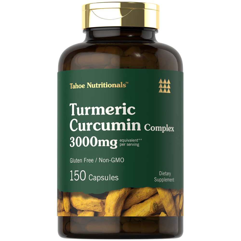 Tahoe Nutritionals Turmeric Curcumin | 150 Capsules