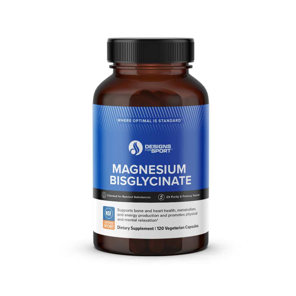 Designs for Health Magnesium Bisglycinate 120 caps